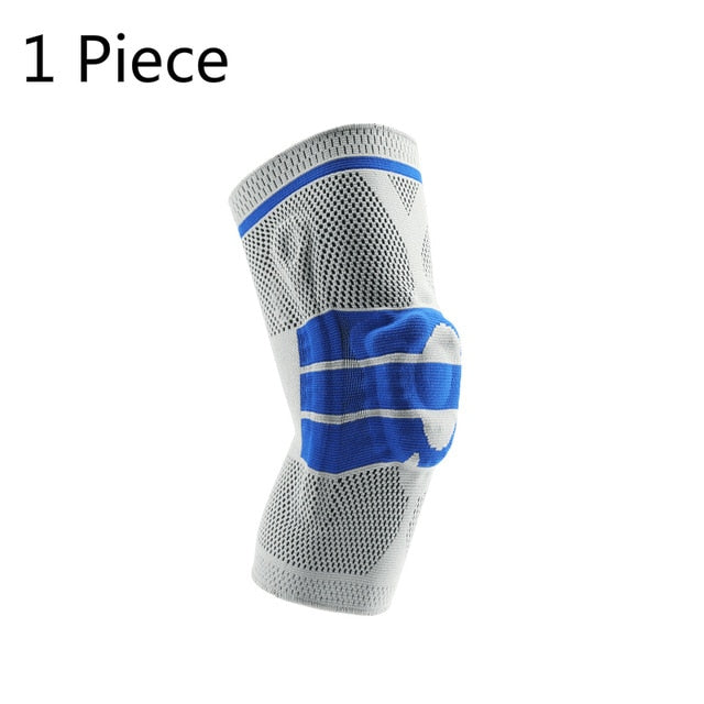 Elastic Knee Pads Support Silicon Padded